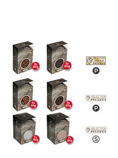 Pack Poivres Sels Essentiel - Peugeot Saveurs